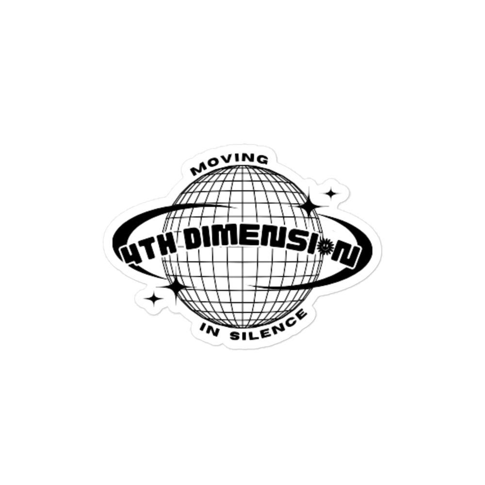 4TH DIMENSION GLOBAL STICKER